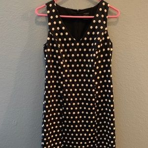Ann Taylor Polka Dot dress sz 0